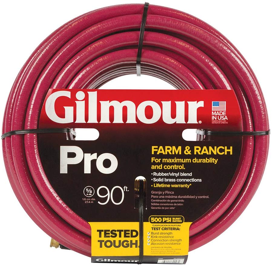 FARM AND RANCH HOSE 5/8X90&#39; RED