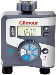 GILMOUR ELECTRONIC WATERING TIMER 2-OUTLET