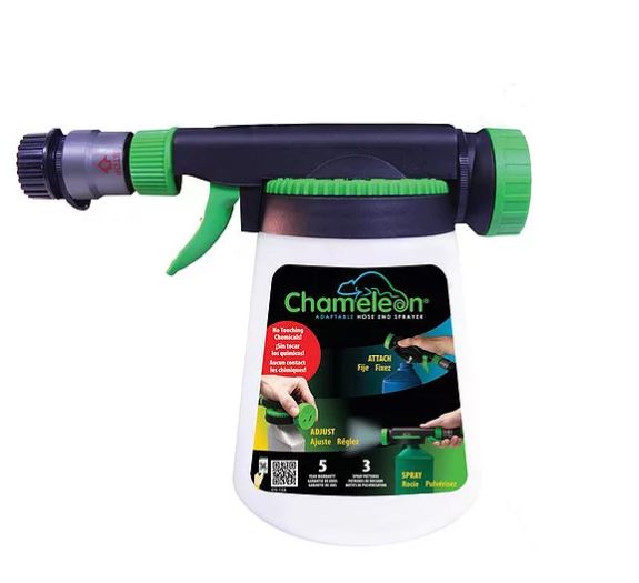 Chameleon Adaptable Hose End
Sprayer