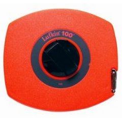 LUFKIN TAPE 3/8X100 STEEL BLADE HI-VIS ORANGE