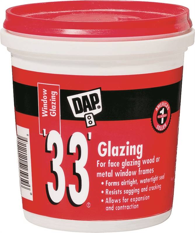 DAP 33 GLAZING PINT PK QTY 12