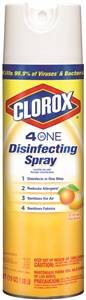 CLOROX 31133 DISINFECTANT 19Oz Clear Liquid Orange Citrus