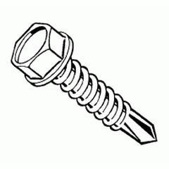 DRILL/TAP HEX SC 8-18X1/2 MF03281 100/PK