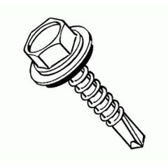 DRILL/TAP HEX BOND SC 1/4X1 MF03346 100/PK