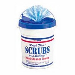 SCRUBS HAND CLEANER 72CT 6/CTN